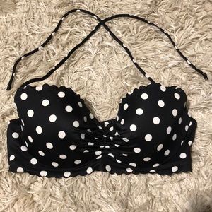 Polka Dot bikini top